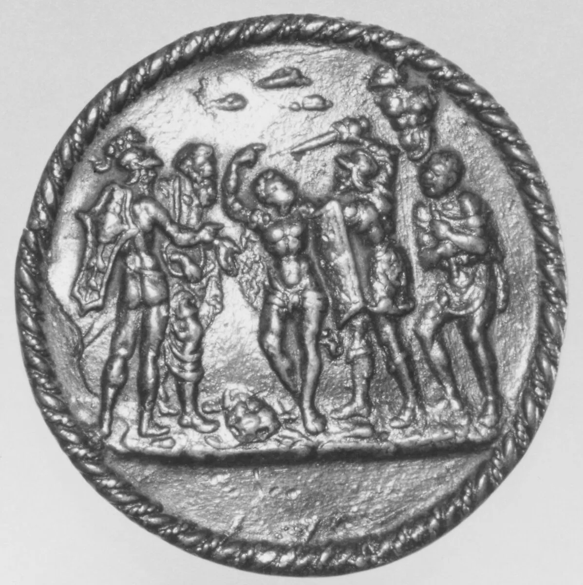 Sacrifice of Iphigenia (?) — Master IO. F.F.