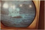 [Three Studies of a Television Set: Apollo 13 Splashdown]