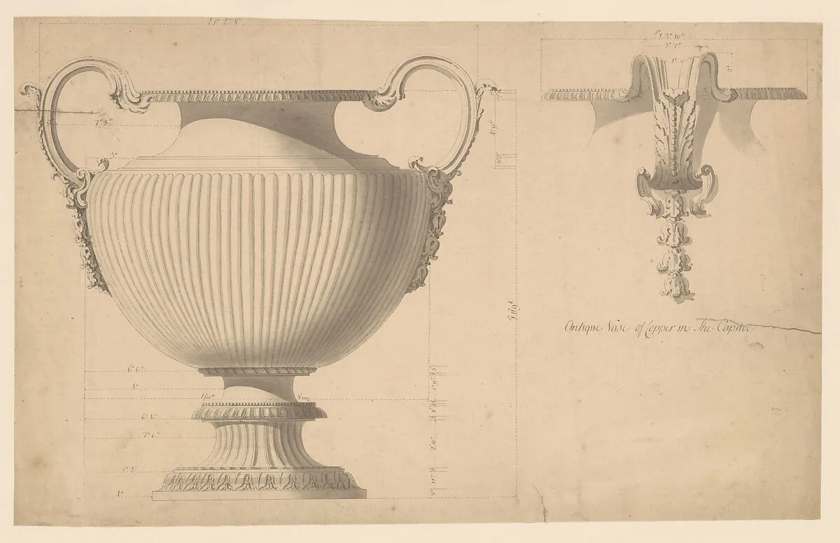 Antique Vase of Copper in the Capitol — Sir William Chambers