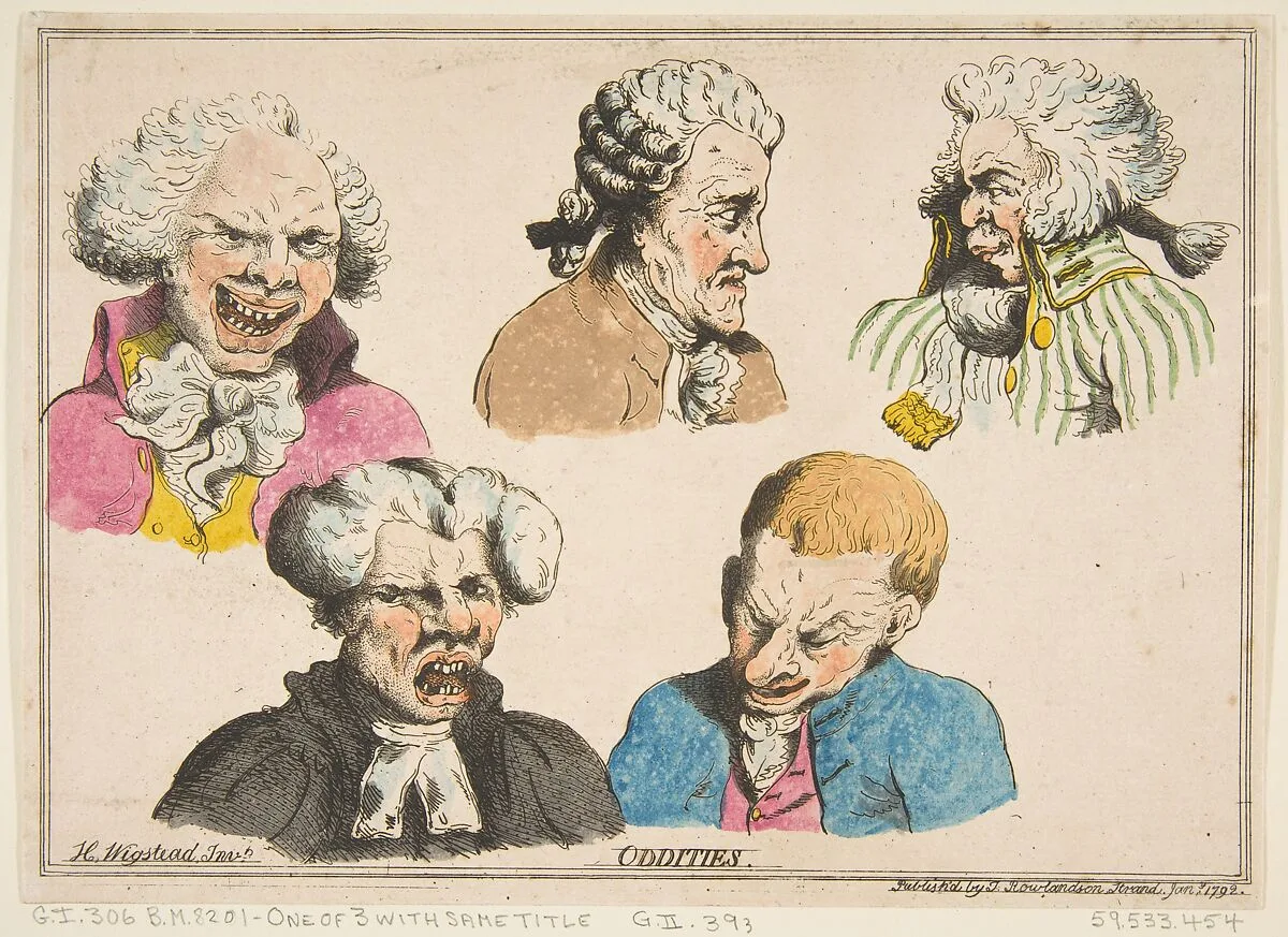 Oddities — Thomas Rowlandson|Henry Wigstead