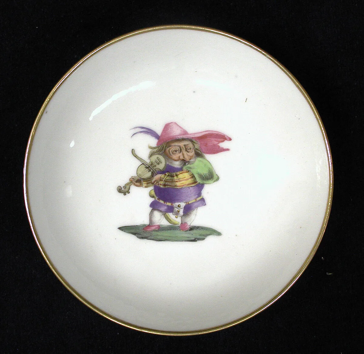 Saucer — Royal Porcelain Manufactory, Naples