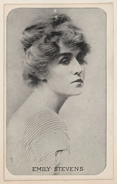 Emily Stevens from Kromo Gravure "Leading Moving Picture Stars" (W623) — Kromo Gravure Photo Company, Detroit, Michigan