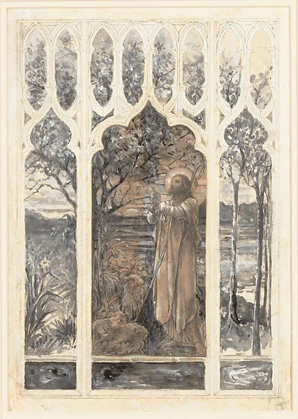 Prayer of the Good Shepherd — Tiffany Studios|Tiffany Glass and Decorating Company|Frederick Wilson