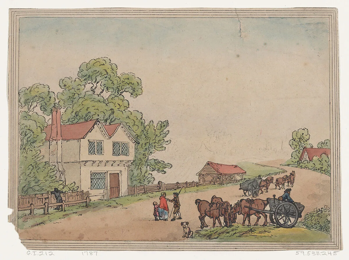 Rustic Sketch — Thomas Rowlandson|John Harris