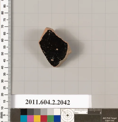 Terracotta fragment of a skyphos (deep drinking cup)