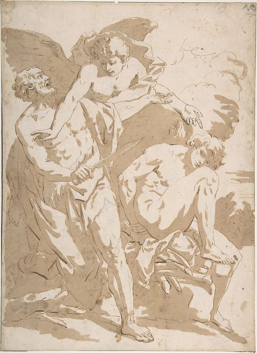 The Sacrifice of Isaac — Johan Carl Loth