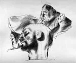 Blind Men Listening — Joseph Hirsch