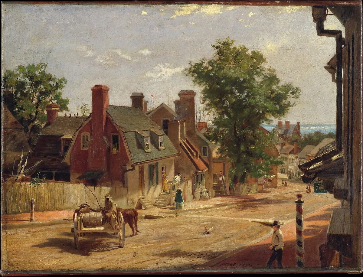 Old Annapolis, Francis Street — Francis Blackwell Mayer