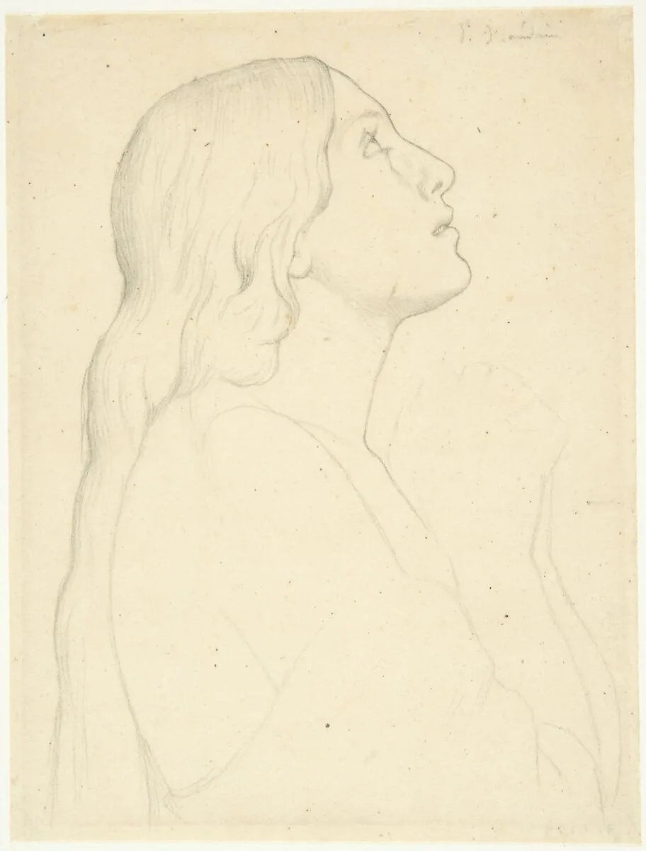 Saint Agatha — Paul Flandrin