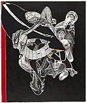 Schwarze Weisheit for D.J. — Frank Stella