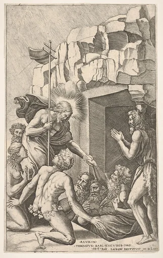 Christ in Limbo, after Raphael