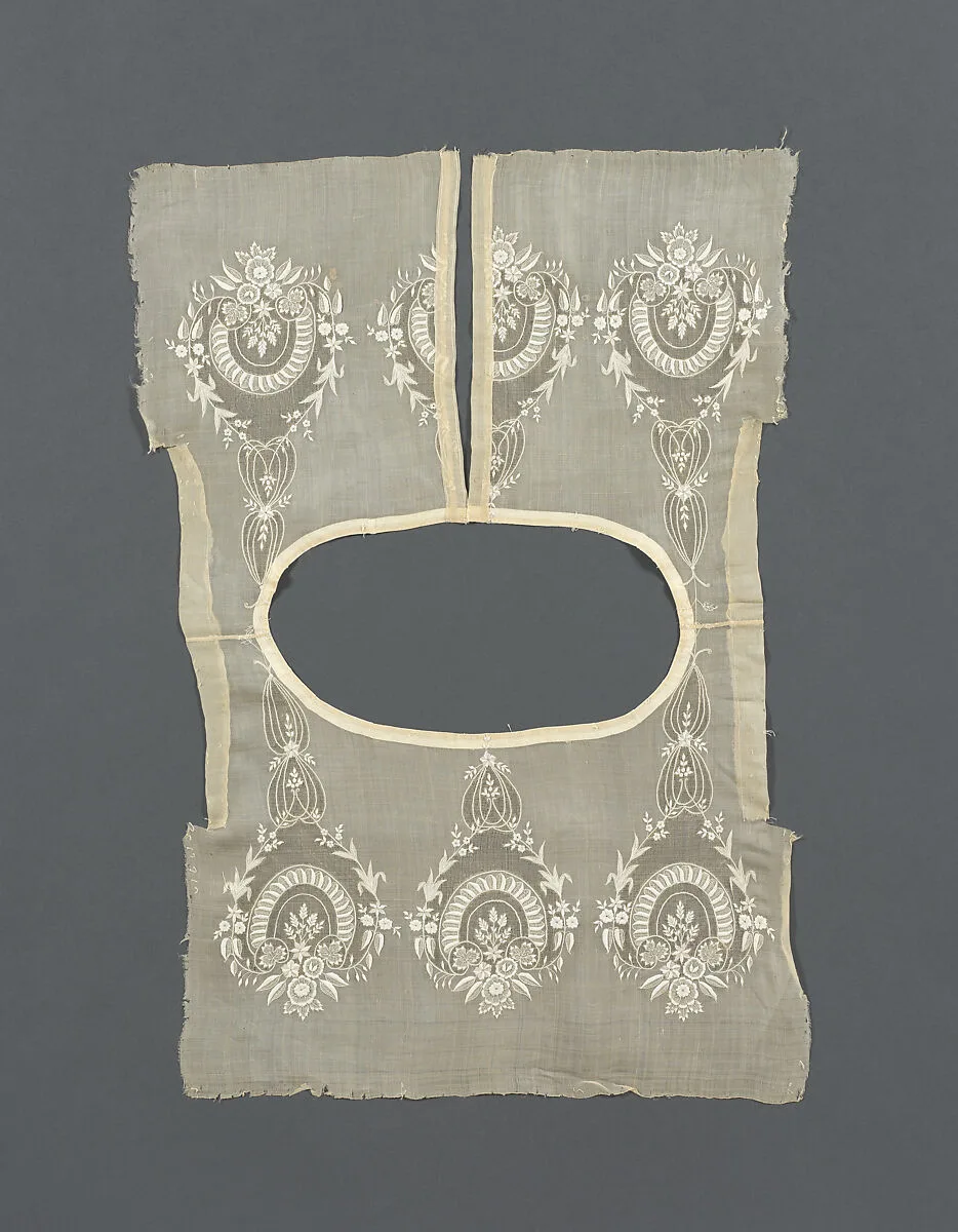 Waist and kerchief (four pieces) — Unknown