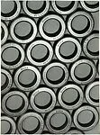 [Arrangement of Industrial Rings on a Flat Surface]