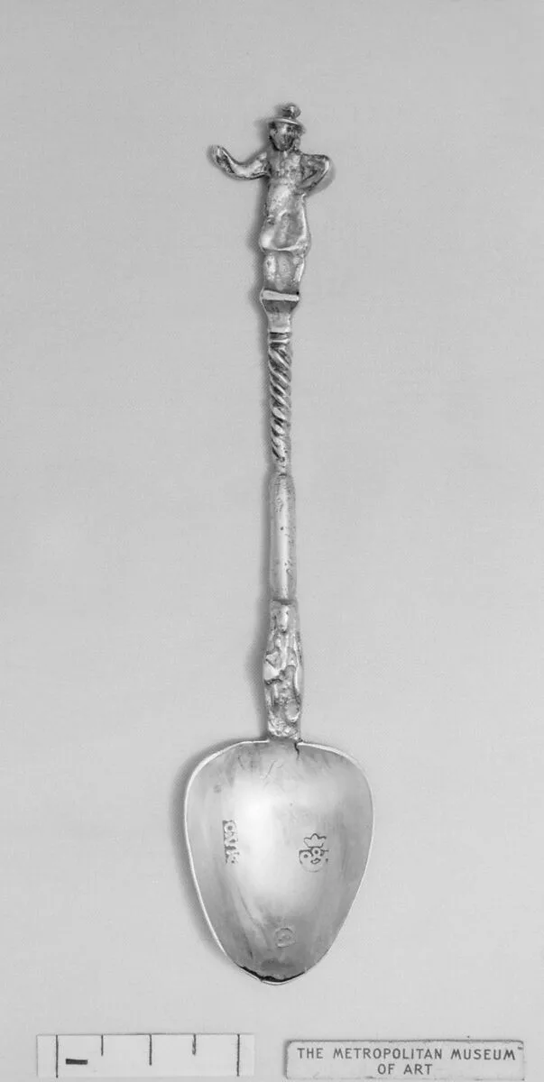 Figure-top spoon — Unknown