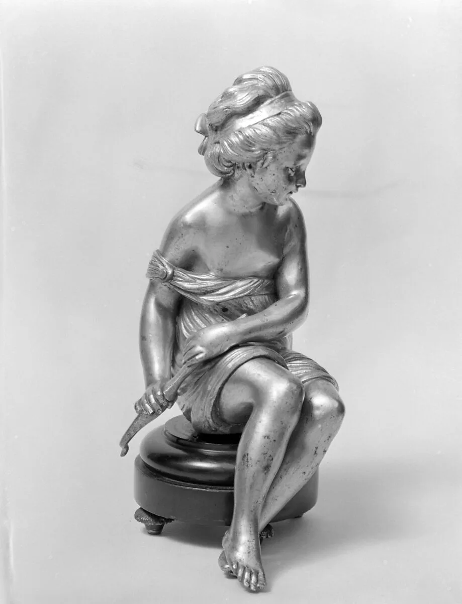 Seated girl — Etienne-Maurice Falconet