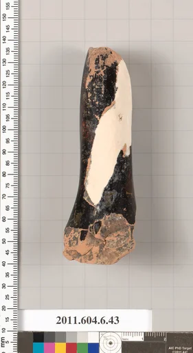 Terracotta fragment of an undetermined shape