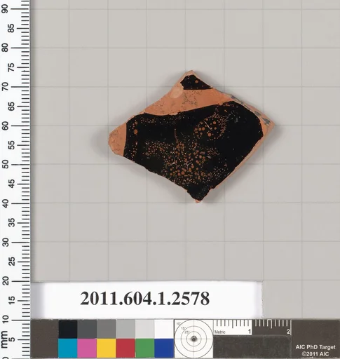 Terracotta fragment of a kylix (drinking cup)