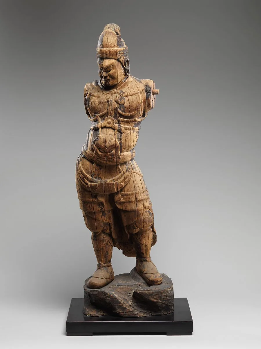 四天王像の内 (Shitennō zō)|One of the Four Heavenly Kings — Unknown