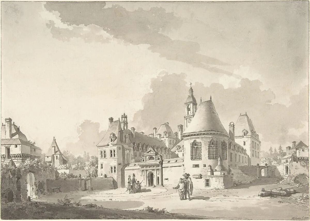 Le château de Kerjean — Louis François Cassas