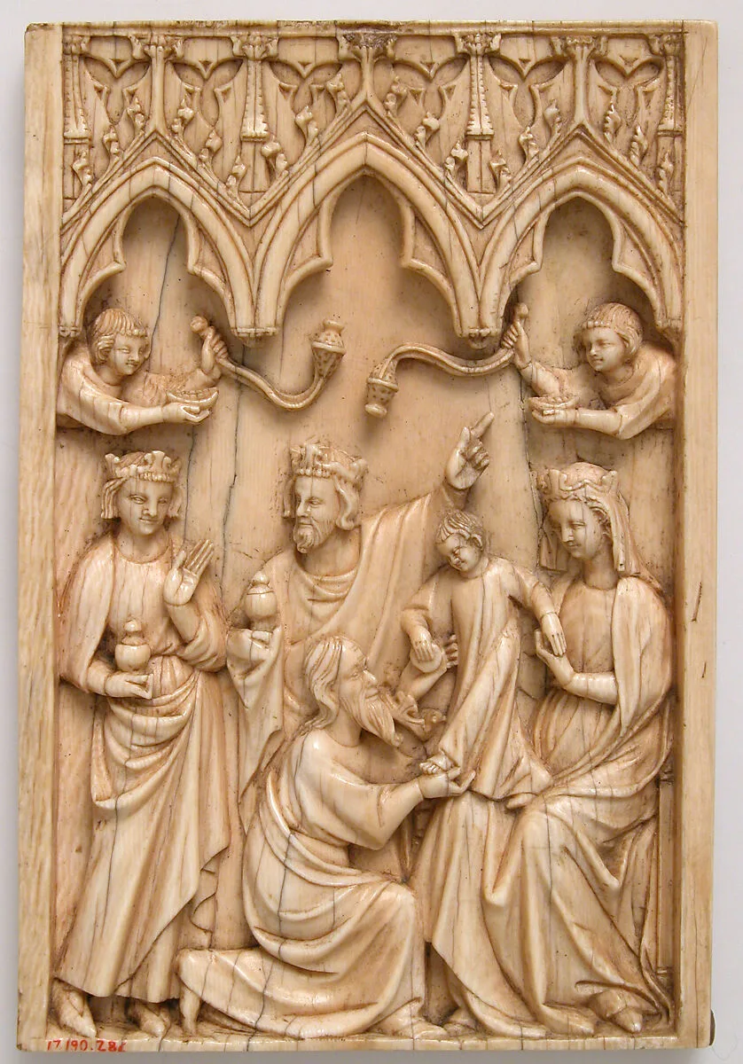 Leaf from a Diptych with the Adoration of the Magi — Unknown