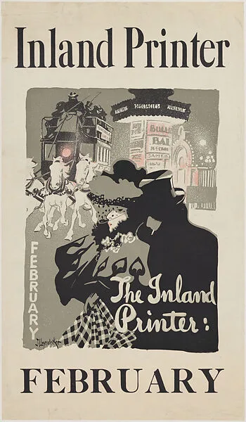 The Island Printer — Joseph Christian Leyendecker