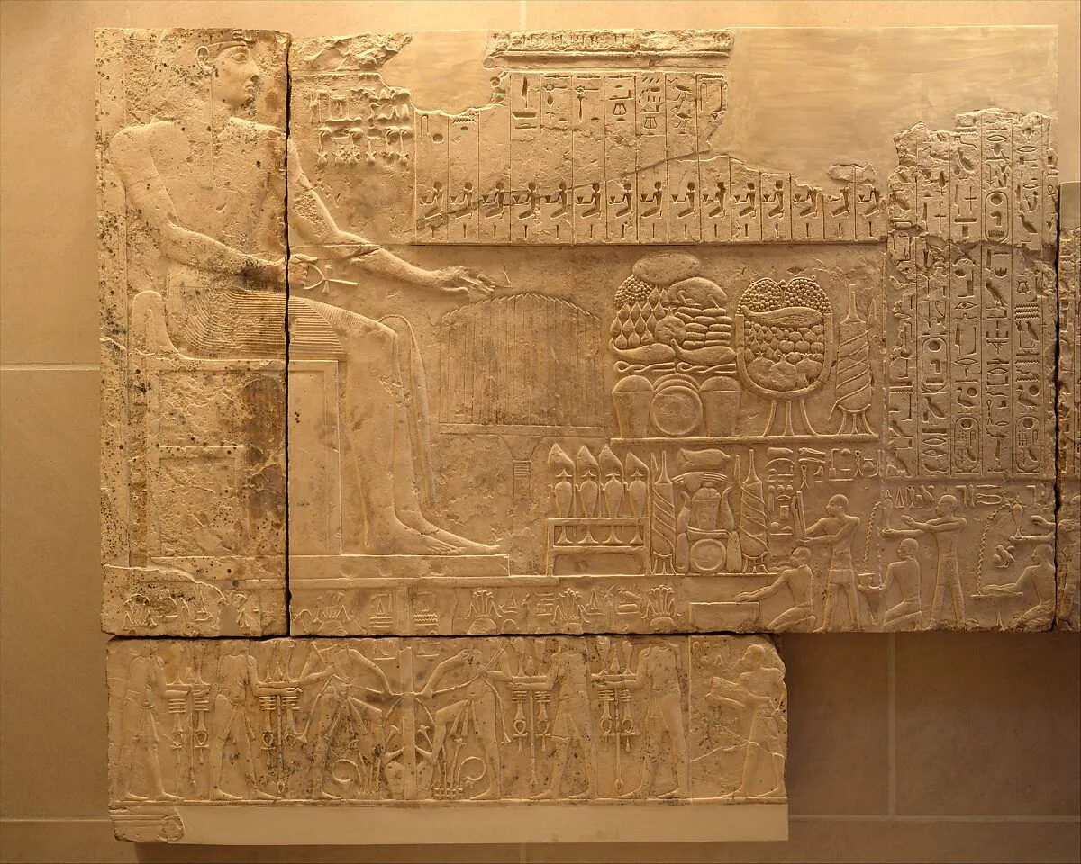 Relief from the North Wall of a Chapel of Ramesses I — Unknown