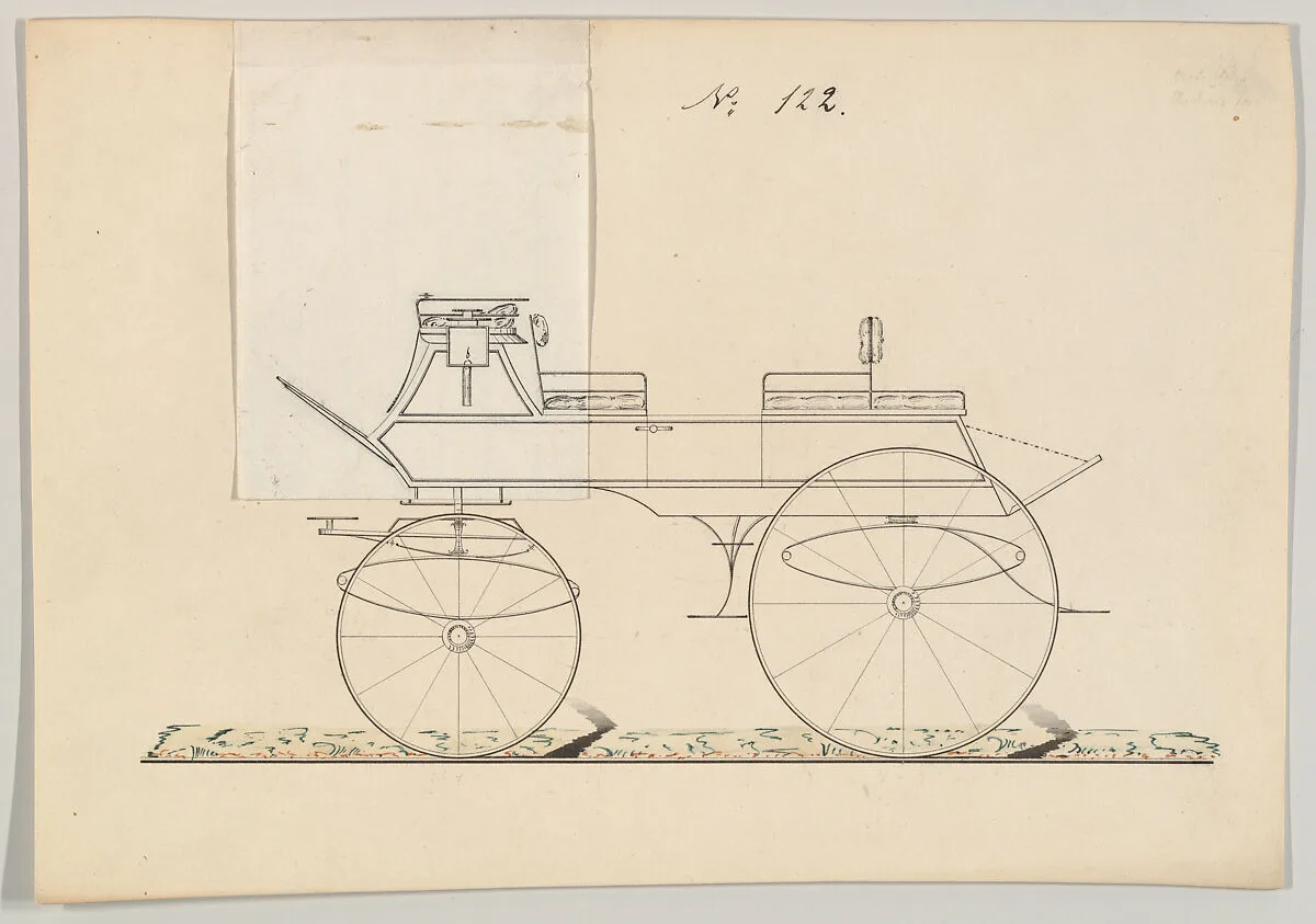 Design for Drag or Break, no. 122 — Brewster & Co.
