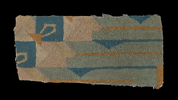Carpet fragment from the Imperial Hotel, Tokyo, Japan — Frank Lloyd Wright|F. Schumacher & Co.