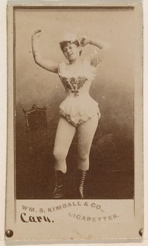 Miss Cary, from the Actresses series (N203) issued by Wm. S. Kimball & Co. — William S. Kimball & Company