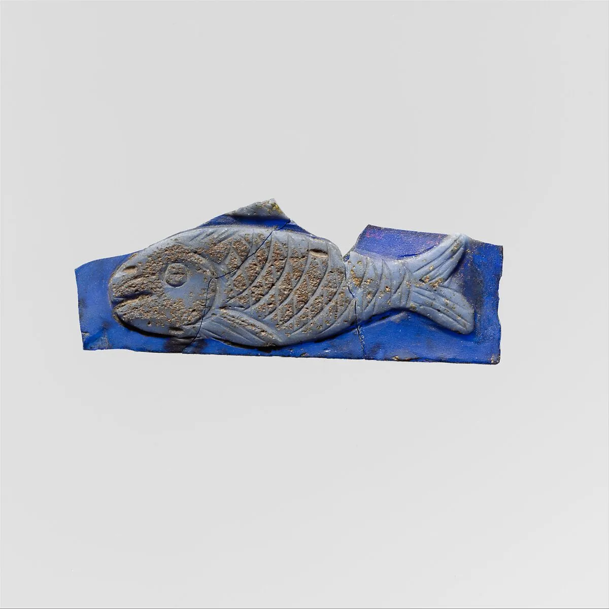 Glass cameo fragment — Unknown