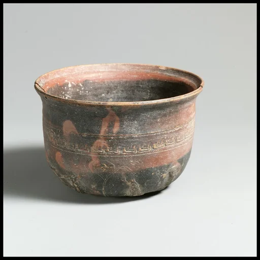 Terracotta Megarian bowl