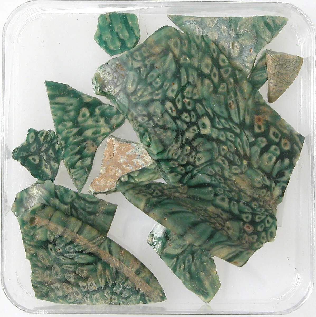 Glass Fragments — Unknown