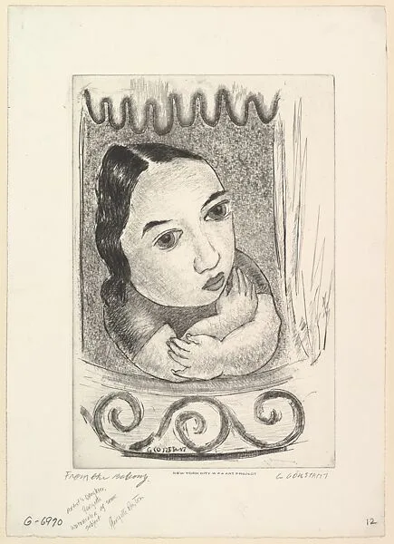 From the Balcony — George Constant