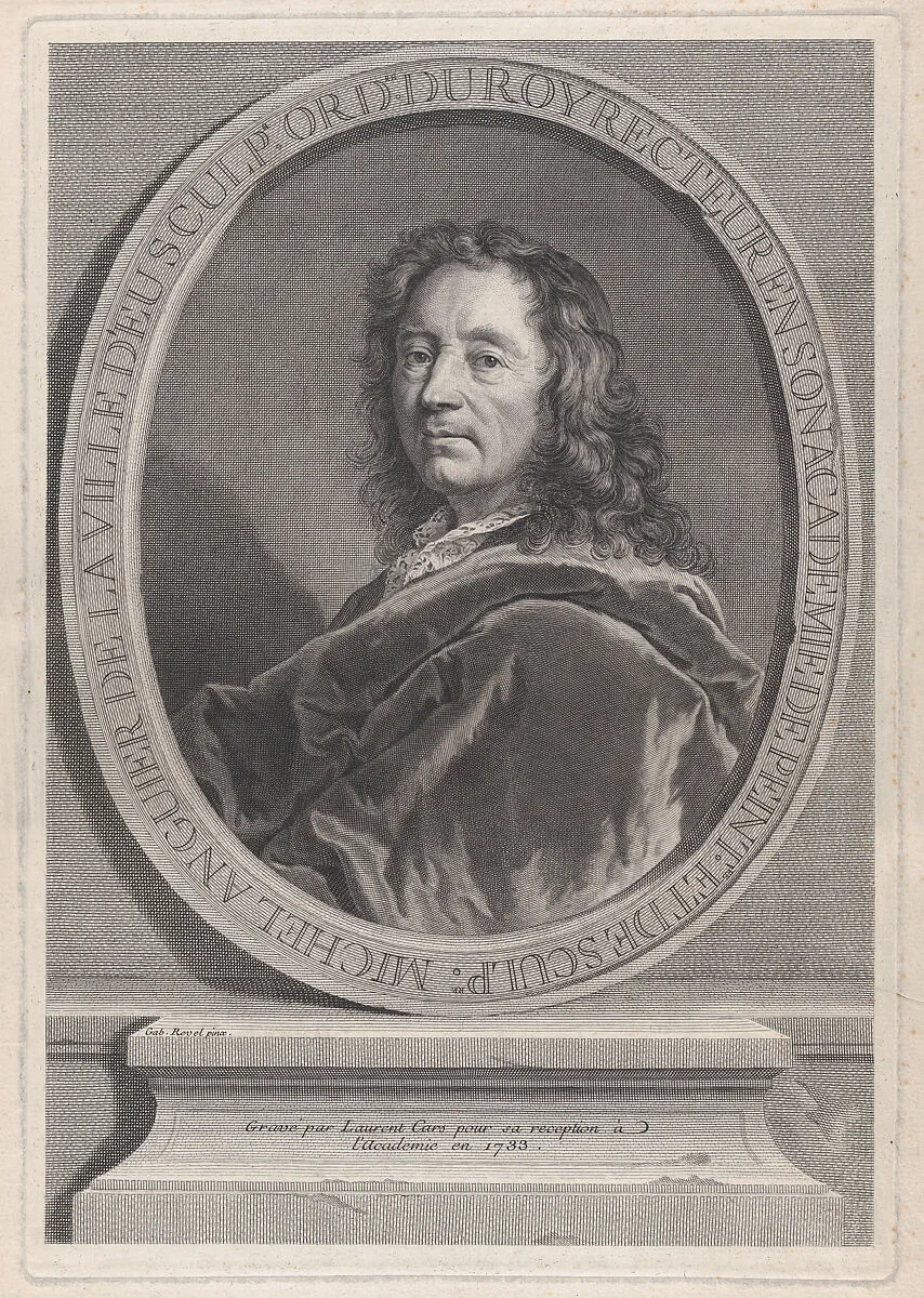 Portrait of Michel Anguier (1612–1686) — Gabriel Revel|Laurent Cars