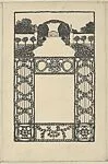 Ornament Card with Garden (Schmuckkarte mit Garten)
