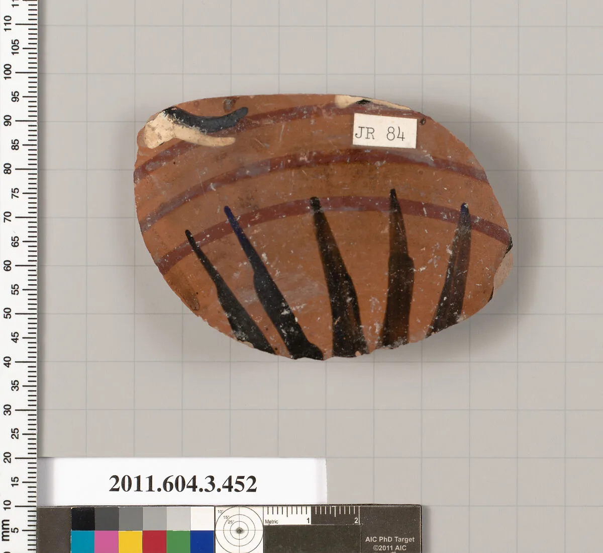 Terracotta fragment of a neck-amphora (jar) — Unknown