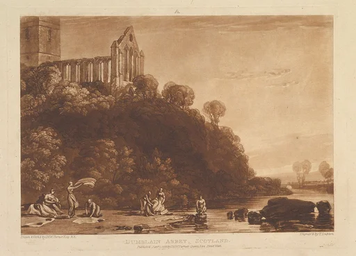 Dumblain Abbey, Scotland (Liber Studiorum, part XI, plate 56)