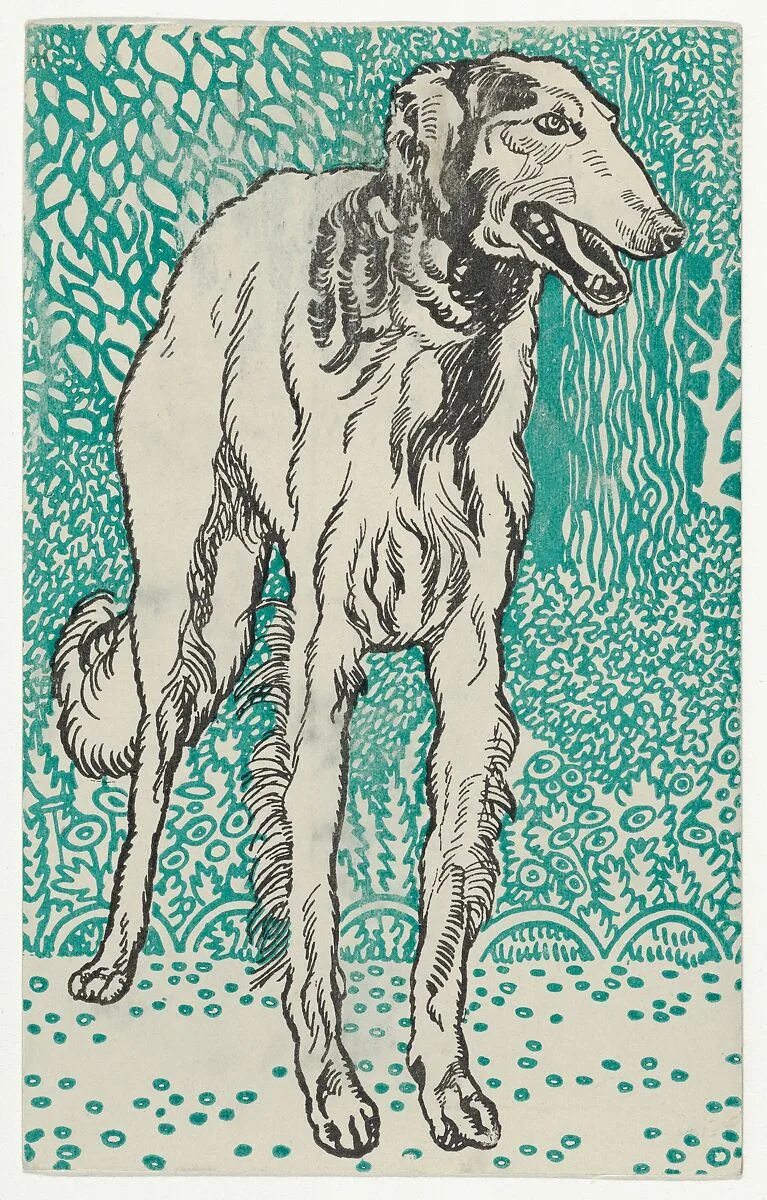 Greyhound — Moriz Jung|Wiener Werkstätte