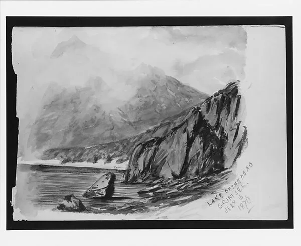 Lake of the Dead, Grimsel (from "Splendid Mountain Watercolours" Sketchbook) — John Singer Sargent