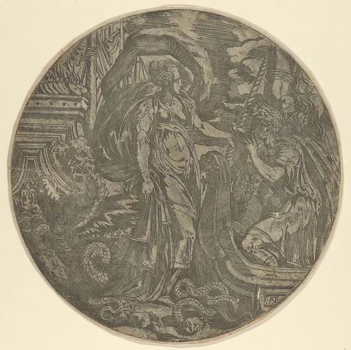 Circe Giving a Drink to Ulysses's Companions