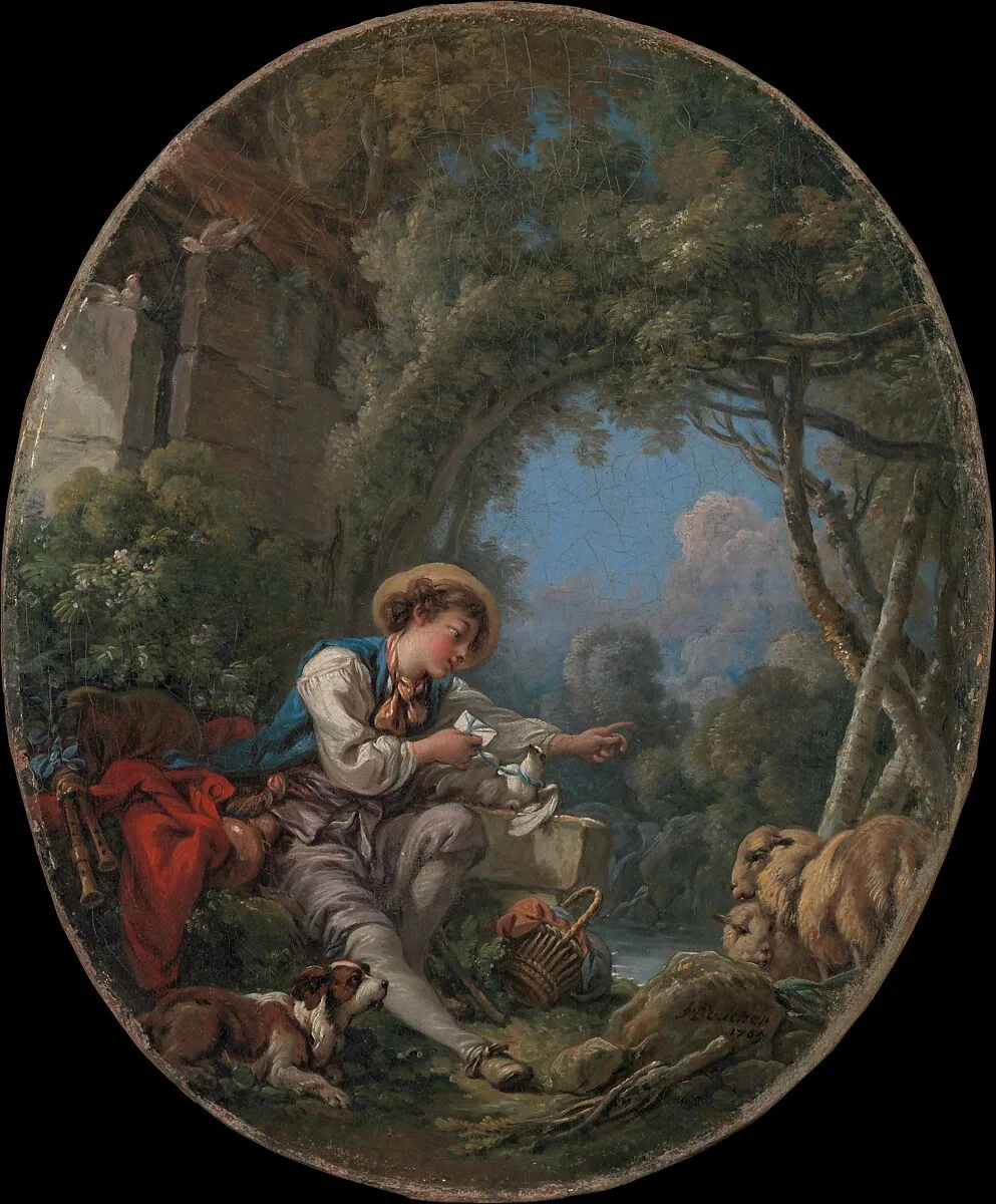 The Dispatch of the Messenger — François Boucher