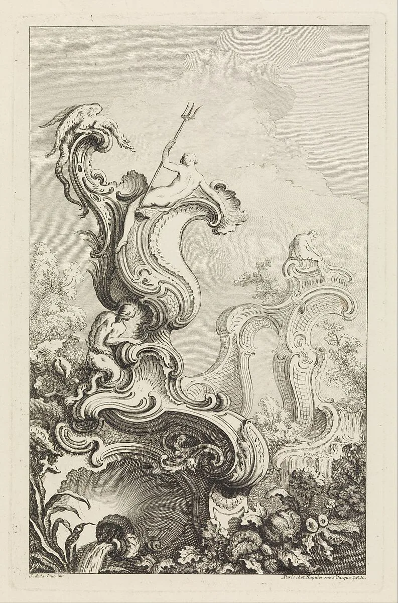 Plate from Book of Vases — Jacques de La Joue the Younger|Chez Huquier