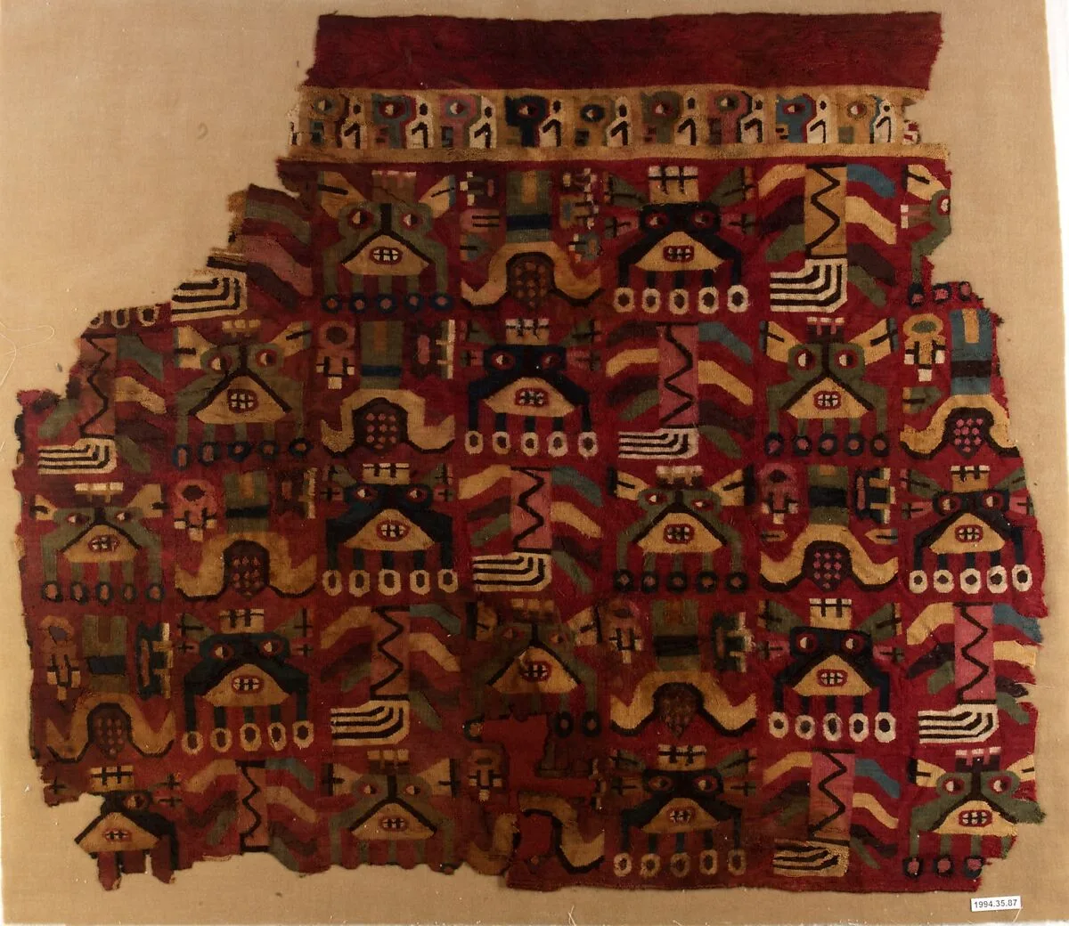 Woven Panel Fragment — Unknown
