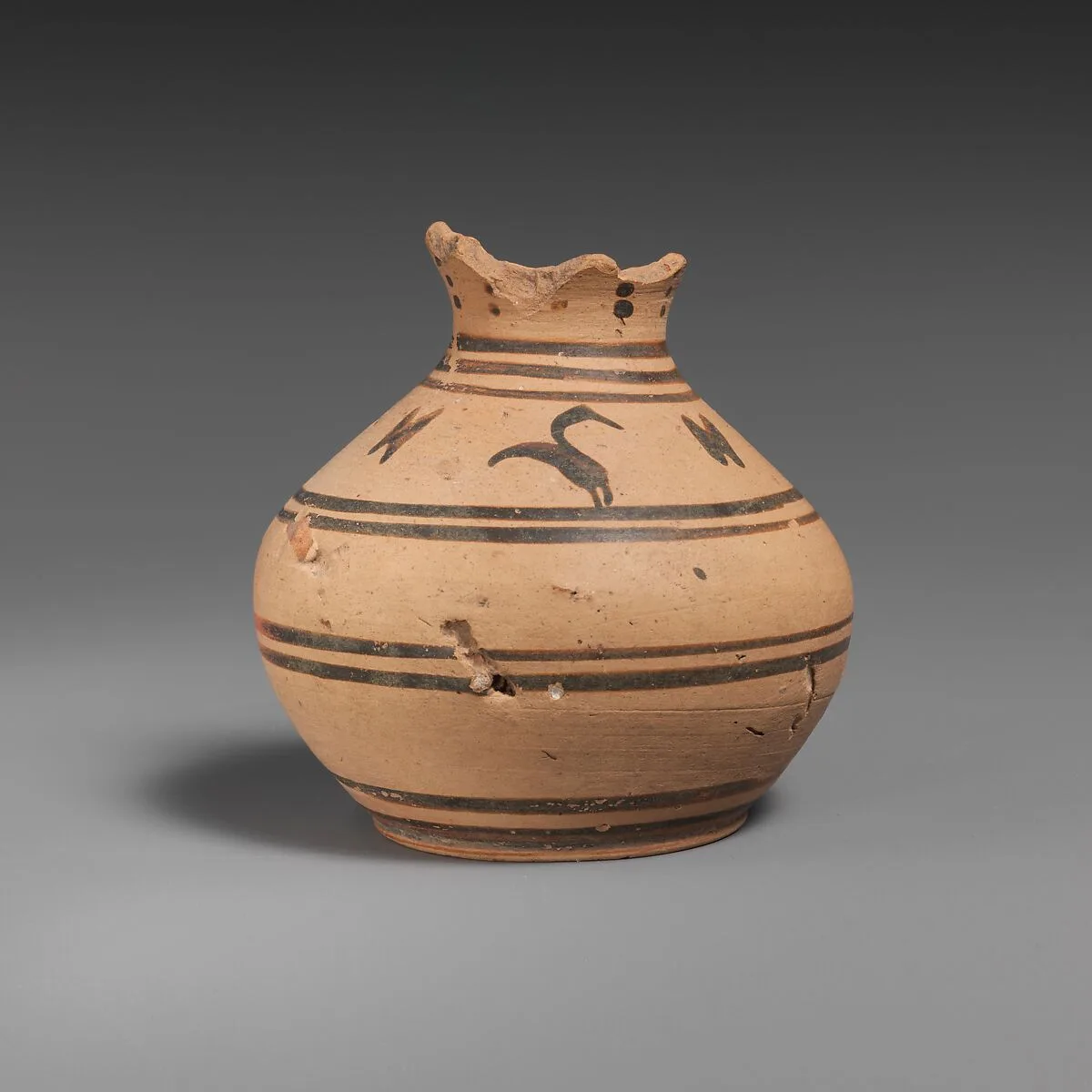 Terracotta oinochoe (jug) — Unknown