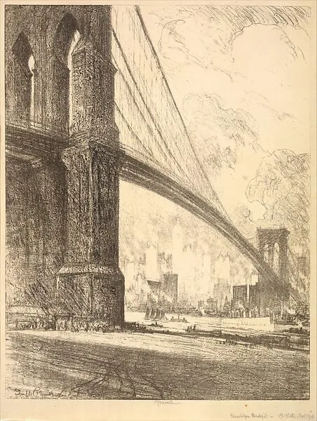 Brooklyn Bridge — Joseph Pennell