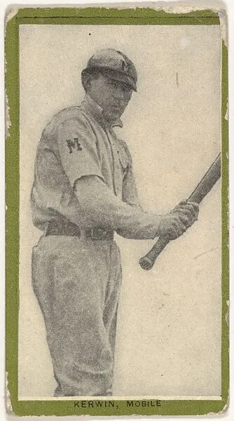Kerwin, Mobile, from the Baseball Players (Green Borders) series (T211) issued by Red Sun Cigarettes — Red Sun Cigarettes