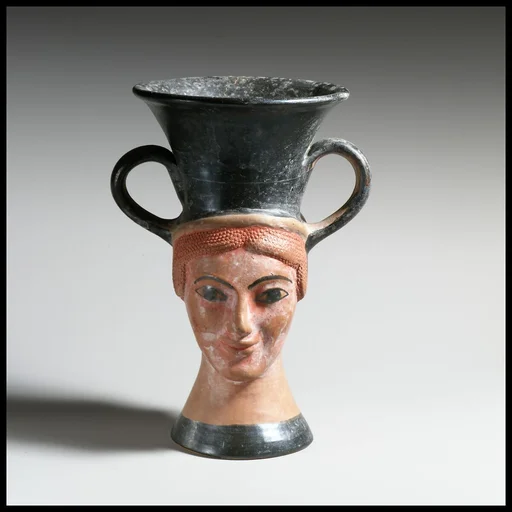 Kantharos in the form of two heads