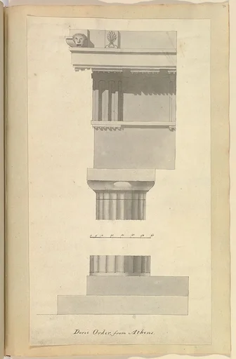Doric Order from Athens