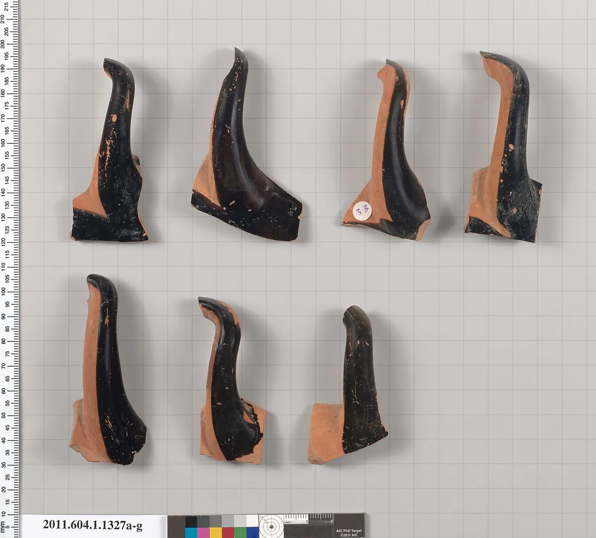 Terracotta fragments of kylikes (drinking cups) — Unknown