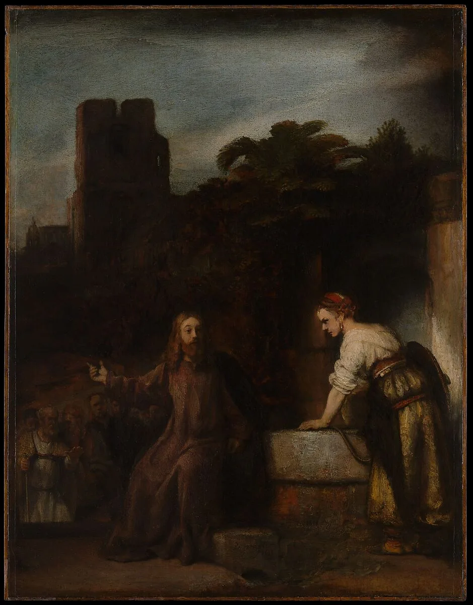 Christ and the Woman of Samaria — Rembrandt